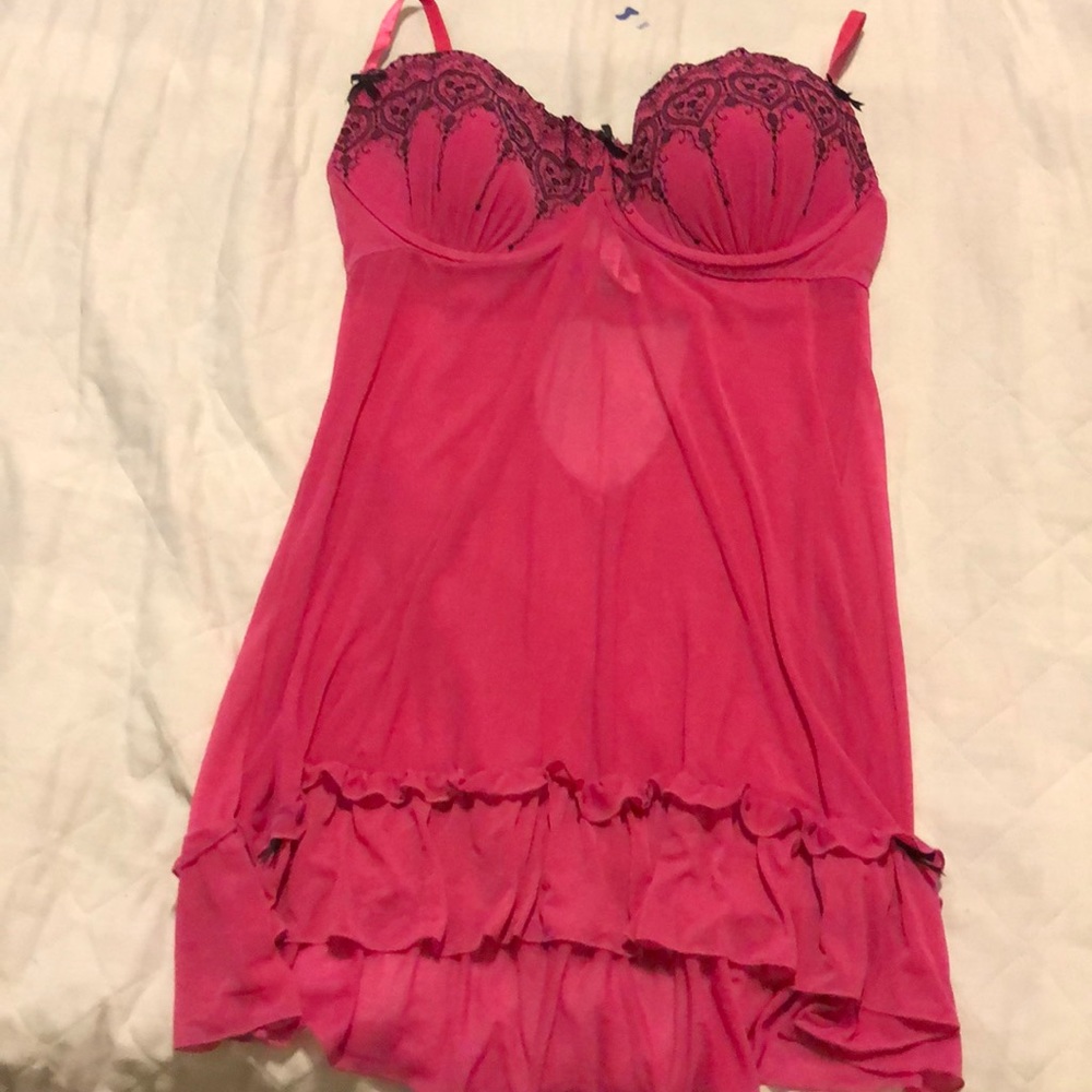 pink lingerie